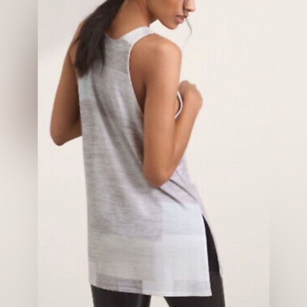 Wilfred Free | Ornella tank in pink, grey, purple, cream (Aritzia) - Picture 6 of 11